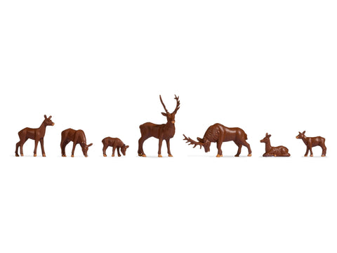 Noch 18211 - Figure Set - Stags (HO Scale)