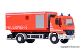 Kibri - 18256 - MB ACTROS with AC Charger with Roll-Off Decontamination Container Kit (HO Scale)