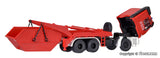 Kibri - 18268 - Fire Brigade MB ACTROS with Skip Loader Kit (HO Scale)