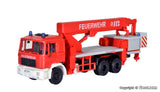 Kibri - 18273 - Fire Brigade MAN with RUTHMANN STEIGER Telescopic Mast and Rescue Basket Kit (HO Scale)