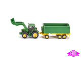 1843 - John Deere Front End Loader with Trailer (HO Scale)