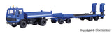 Kibri - 18458 - THW MB Tipper with Flat Bed Trailer Kit (HO Scale)