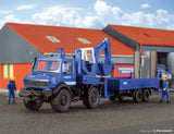 Kibri - 18478 - THW UNIMOG with Excavator and Trailer Kit (HO Scale)