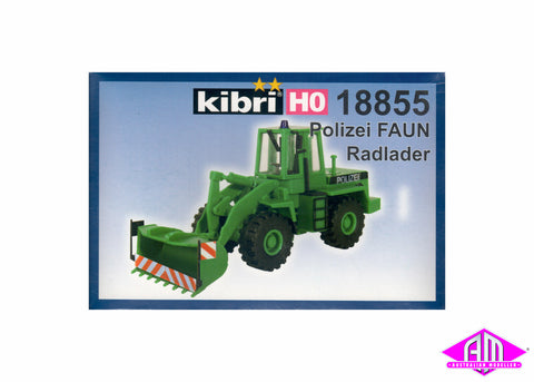 18855 - FAUN Police Front End Loader (HO Scale)