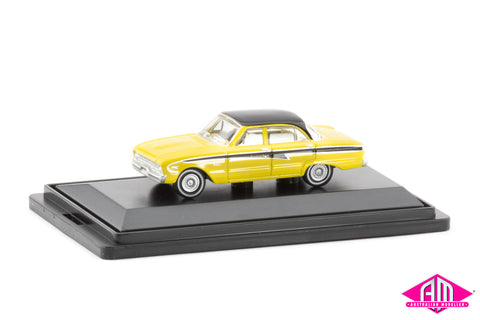 Road Ragers - 1960 XK Falcon Sedan Acacia Yellow / Black Roof