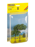 Noch 21992 - Stone Pine Trees 2pc (8.5cm & 11.5cm)