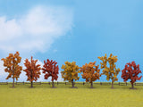 Noch 25070 - Autumn Trees 7pc (8 - 10cm)