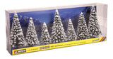 Noch 25087 - Snowy Fir Trees 7pc (8 - 12cm)