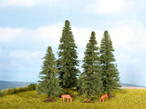 Noch 25432 - Fir Trees 4pc (4 - 8cm)