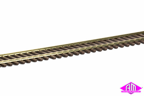 Micro Engineering - 10-108 - Flex-Trak - Non-Weathered - Code 55 - 3' - 6 Pack (HO Scale)