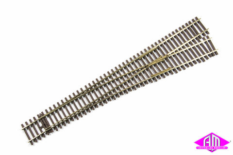 Micro Engineering - 14-706 - Flex-Trak Turnout - Code 83 - #6 Frog - Right Hand (HO Scale)