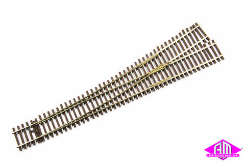 Micro Engineering - 14-805 - Turnout - Code 70 - #6 Frog - Left Hand (HO Scale)