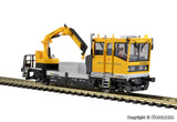 Viessmann - 2620 - ROBEL Track Motor Car 54.22 DB Netz with Motorized Crane - Functional Model - 2 Rail Version (HO Scale)