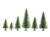 Noch 26825 - Spruce Trees 25pc (5 - 14cm) (HO Scale)