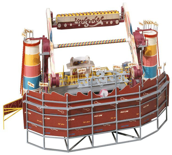 Faller Model Rides Faller - 272-140431 - Top Spin Midway Ride (HO Scale) – Australian Modeller