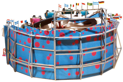 Faller Model Rides Faller - 272-140439 - Carnival Rides - Flipper Roundabout (HO Scale ...