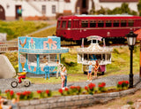 Faller - 272-140442 - Ice Cream/Pancake Stands (HO Scale)