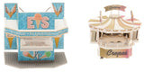 Faller - 272-140442 - Ice Cream/Pancake Stands (HO Scale)