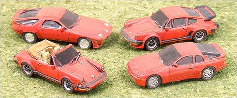284-51015 - Porsche Variety Pack 4pc (N Scale)