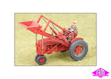 284-60005 - 1950s Tractor with Loader Unpainted Kit (HO Scale)