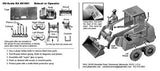 284-61001 - Bobcat Skid Steer Loader Unpainted Kit (HO Scale)