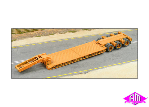 284-62001 - 50 Ton Low Boy Trailer Unpainted Kit (HO Scale)