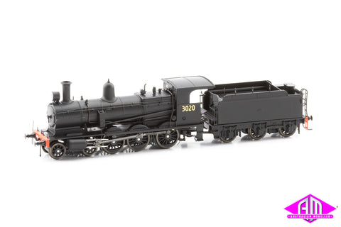 NSWGR C30T Locomotive 3020 Superheated