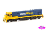 Pacific National C30 Loco & 3 Shared Bogie Container Wagons Set