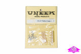 Uneek - UN-321 - Platform Seats - 1920's - 3pc (HO Scale)