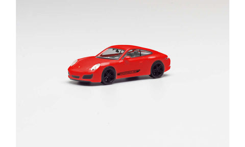 326-420563 - Porsche 911 Carrera 4S Red (HO Scale)