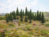 Noch 32920 - Fir Trees 10pc (3.5 - 9cm) (N Scale)