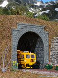 Kibri - 34103 - Tunnel Portal - Single Track (HO Scale)