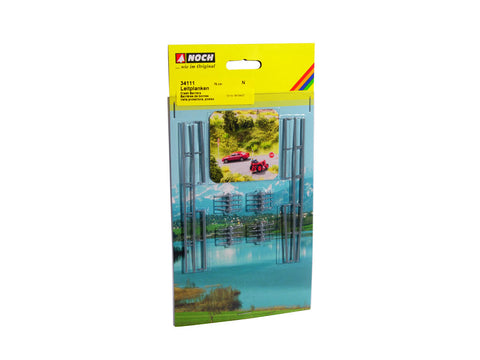 Noch 34111 - Crash Barriers and Road Posts (N Scale)