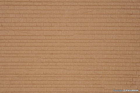 Kibri - 34118 - Wall Section - Dressed Stone - 20 x 12 cm (HO Scale)