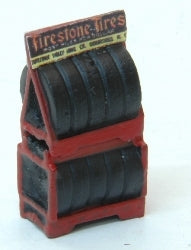 361-432 - Custom 2 Tier Auto Tire Rack (HO Scale)