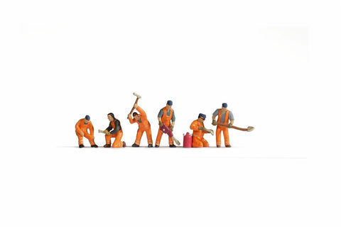 Noch 36276 - Figure Set - Railway Construction Group (N Scale)