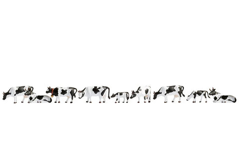 Noch 36721 - Cows - Black/White (N Scale)