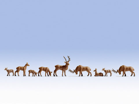 Noch 36730 - Figure Set - Deer (N Scale)
