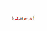 Noch 36819 - Figure Set - Children in the Snow (N Scale)