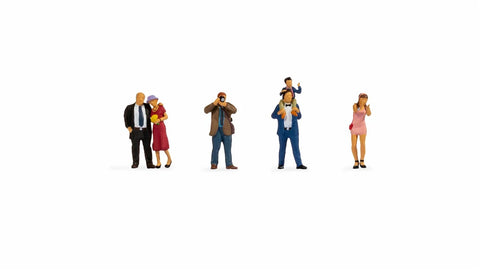 Noch 36864 - Figure Set - Wedding Guests (N Scale)