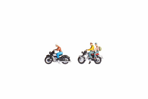 Noch 36904 - Motorcyclists (N Scale)