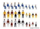 38110 - Figures - Adults & Children (HO Scale)