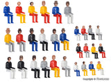 38114 - Figures - Sitting (HO Scale)