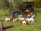 38152 - Cows - 12pc (HO Scale)