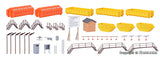 Kibri - 38155 - Deco Set Material Yard Kit (HO Scale)