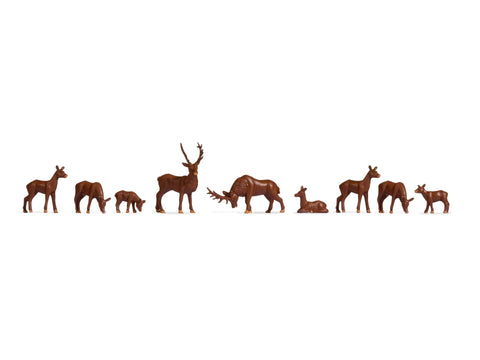 Noch 38211 - Figure Set - Stags (N Scale)