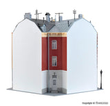 Kibri - 38295 - Town House with Figure and House Illumination - Functional Kit (HO Scale)