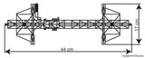 Kibri - 38543 - Gantry Crane for Sawmill Kit (HO Scale)