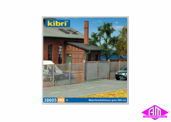 38605 - Wire Mesh Fence Kit - Grey (HO Scale) – Australian Modeller