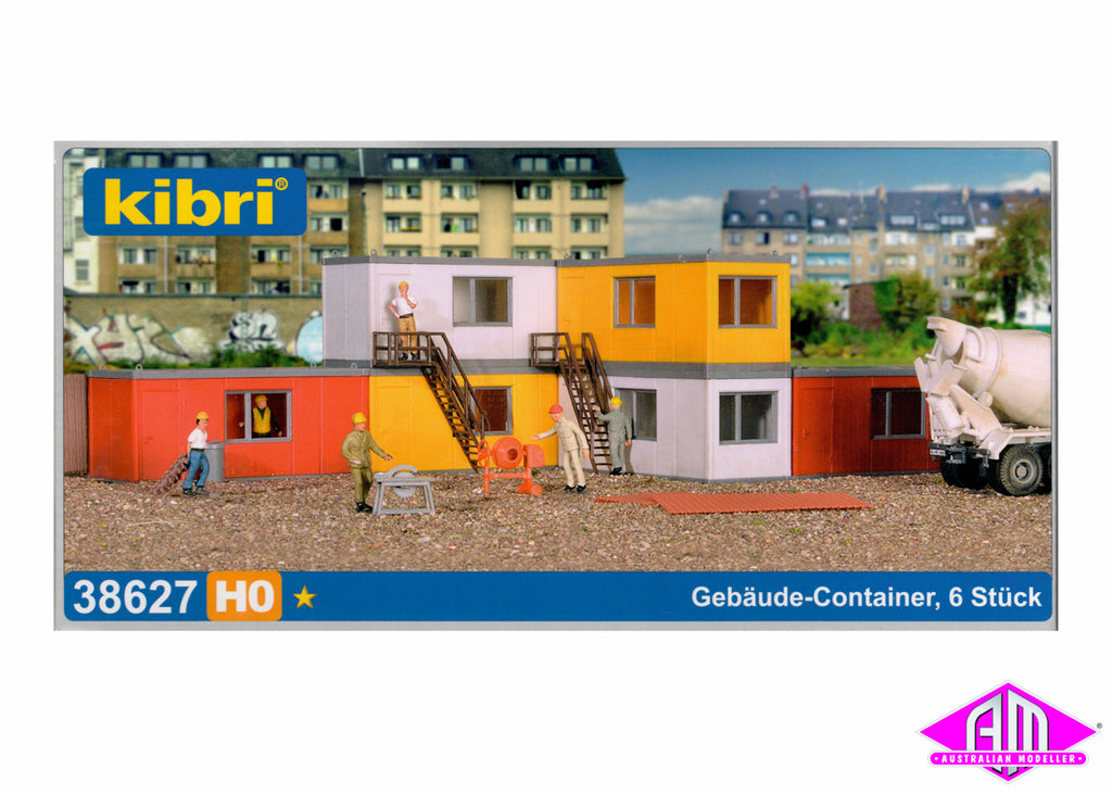 38627 - Building Containers - 6pc (HO Scale) – Australian Modeller